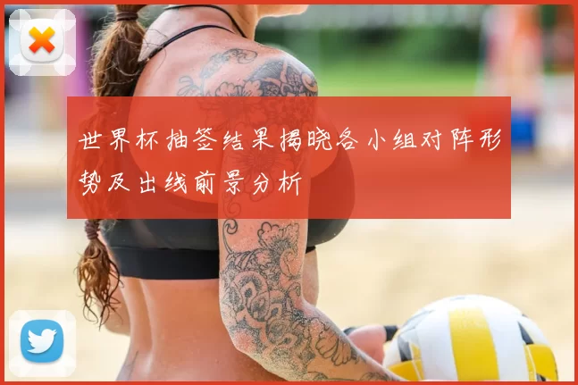 世界杯抽签结果揭晓各小组对阵形势及出线前景分析